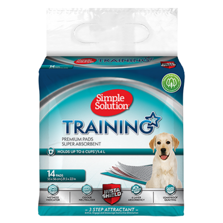 Simple Solution Dog Training Pads - 14 Pads