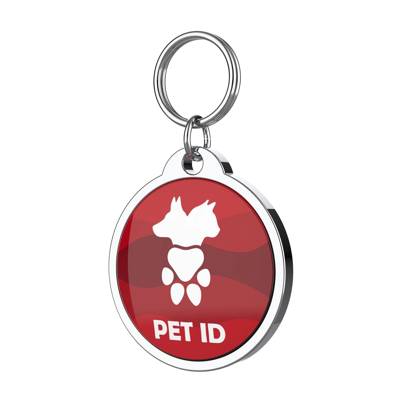 Bark Badge - Wavy Red Badge