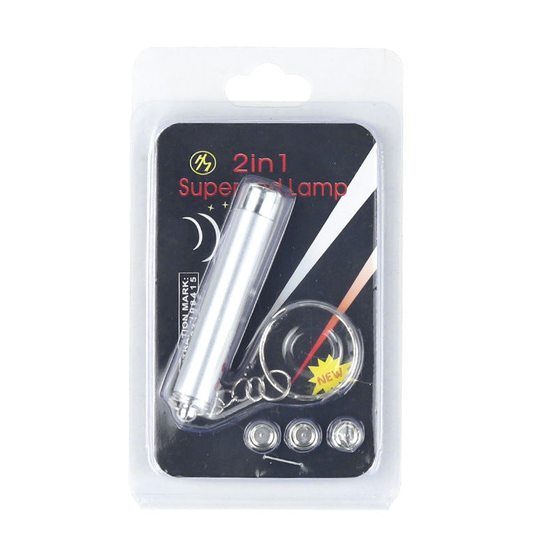 Funny Paws Cat Laser Toy - Silver