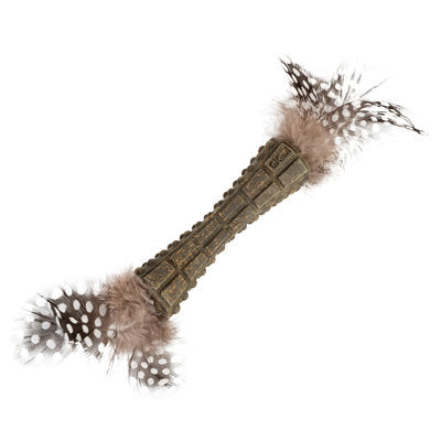 GiGwi Cat Toy Compressed Catnip w/ Feathers