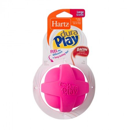 Hartz Dura Play Dog Toy Ball - Large - Assorted Colors
