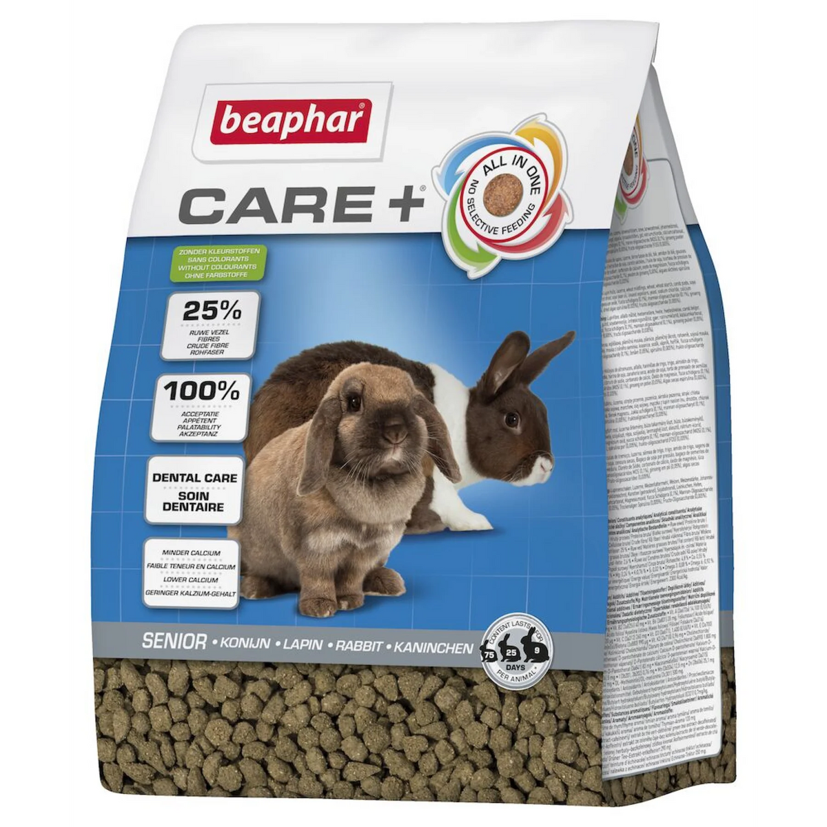 Beaphar Care+ Rabbit Food - 1.5 kg