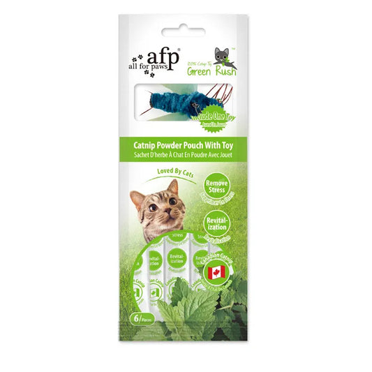 AFP Catnip Powder Pouch w/ Toy