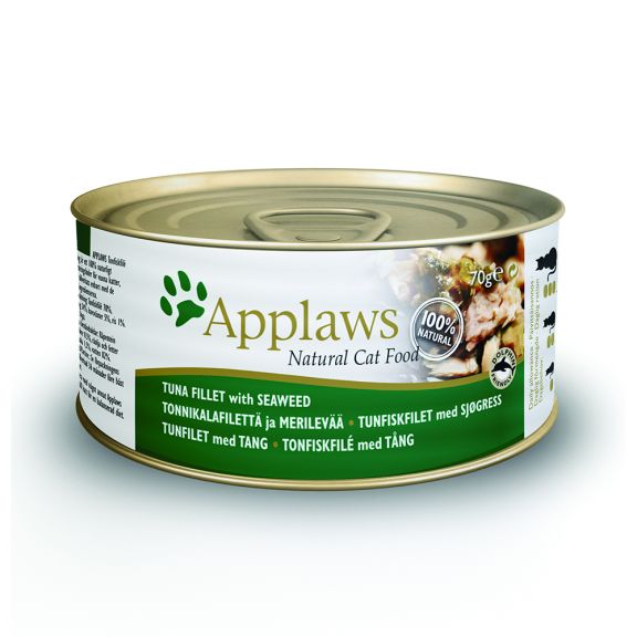 Applaws Tuna Fillet w/ Seaweed - 70g