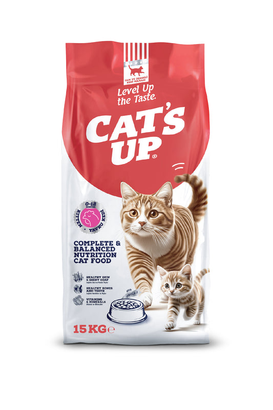 Cat's Up Kitten Dry Food Chicken - 15 kg