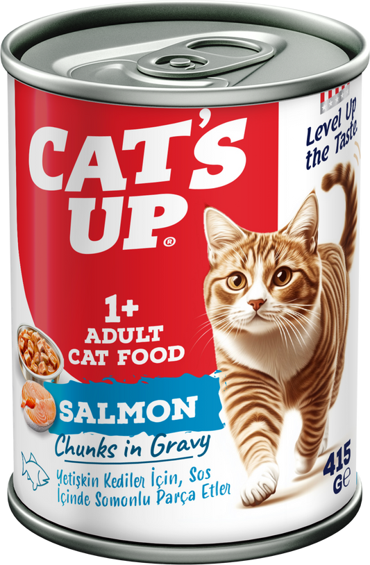 Cat's Up Adult Wet Food Salmon - 415 g