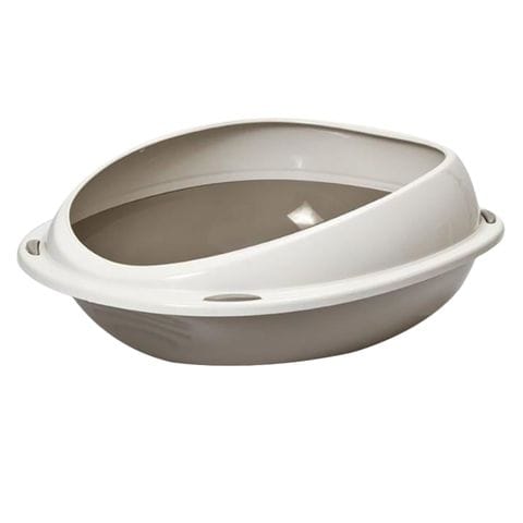 Cat Oval Litter Box - Assorted Colors