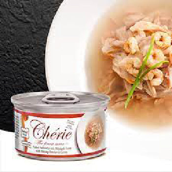 Cherie Tuna with Shrimp in Gravy - 80g
