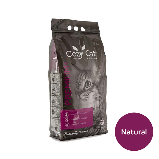 CozyCat Premium Plus 10L - Natural