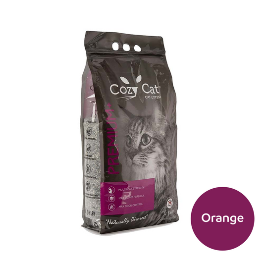 CozyCat Premium Plus 10L - Orange