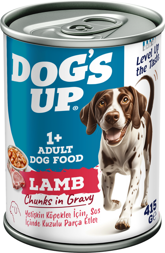 Dog's Up Adult Wet Food Lamb & Rice - 415 g
