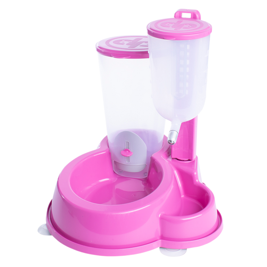 Durapets Automatic Pet Feeder Deluxe - Pink