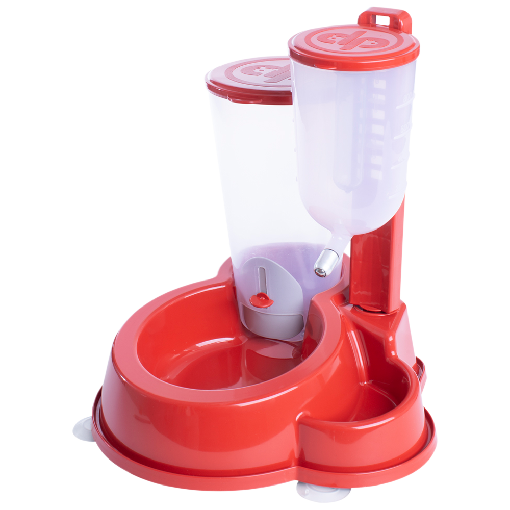 Durapets Automatic Pet Feeder Deluxe - Red