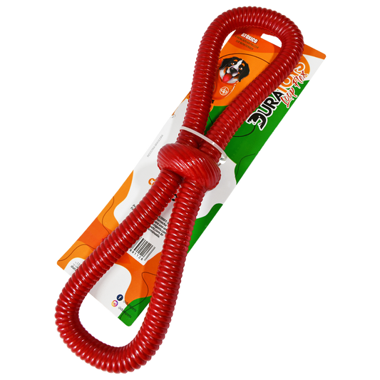Durapets Dog Loop Flex Tug Toy - One Size