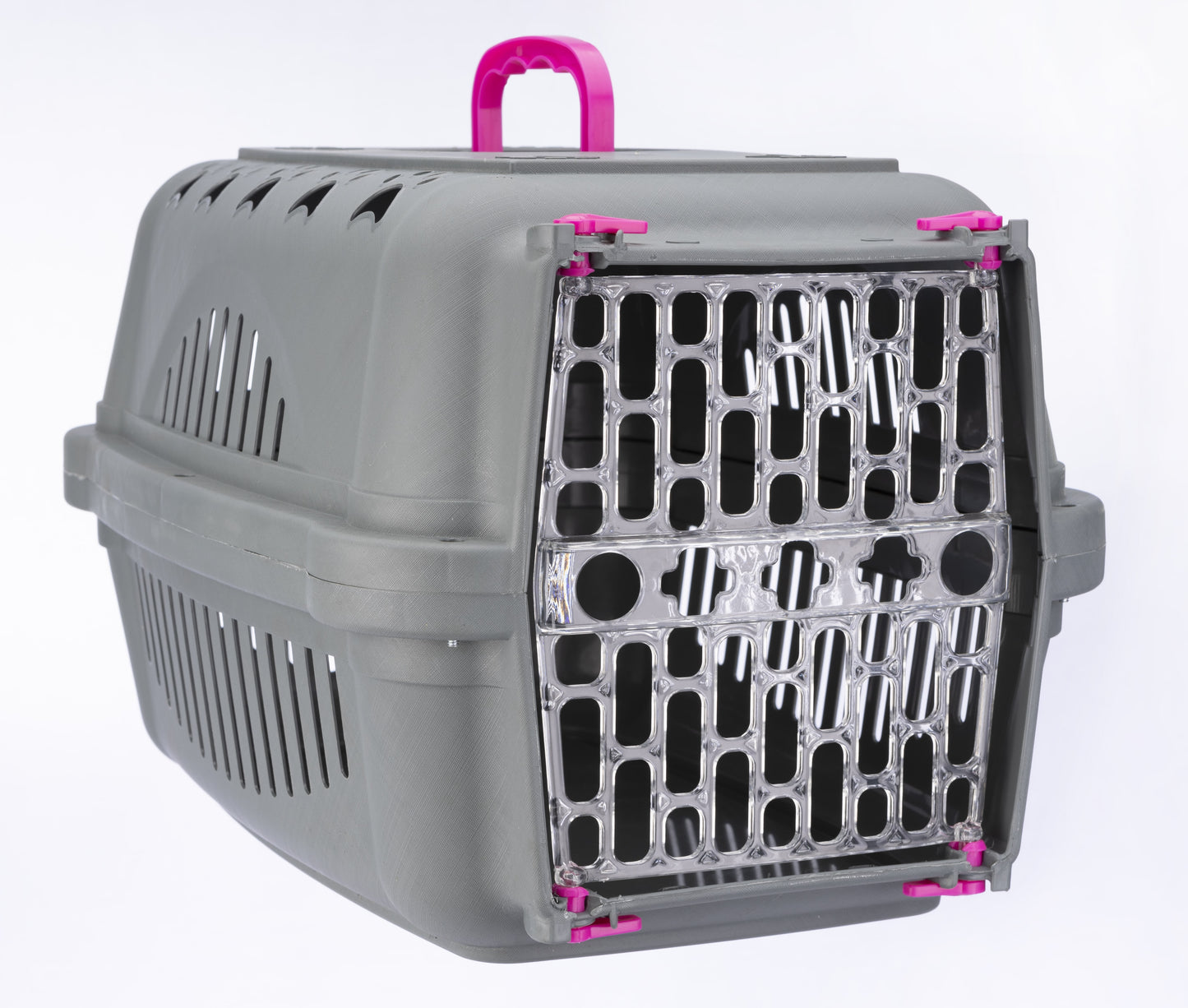 Durapets Transport Cage Falcon 3 - Plastic Door - Elegance Pink