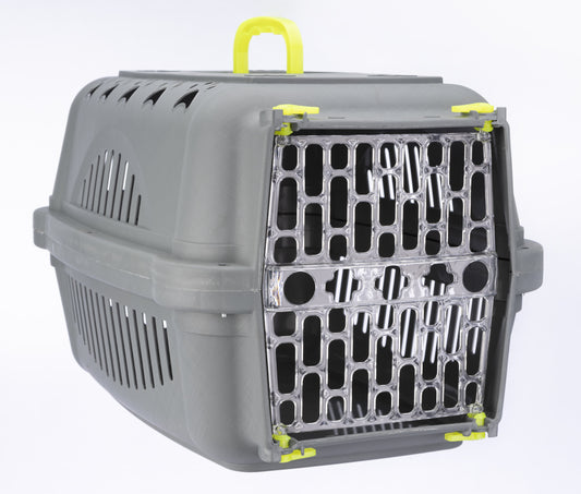 Durapets Transport Cage Falcon 3 - Plastic Door - Yellow Fun