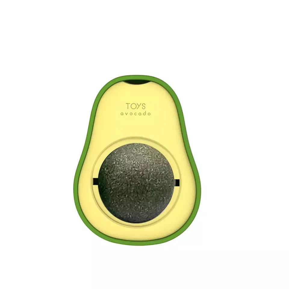 Funny Paws Avocado Catnip Ball Wall Toy