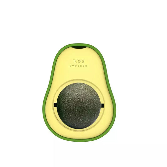 Funny Paws Avocado Catnip Ball Wall Toy