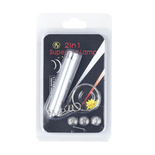 Funny Paws Cat Laser Toy - Silver
