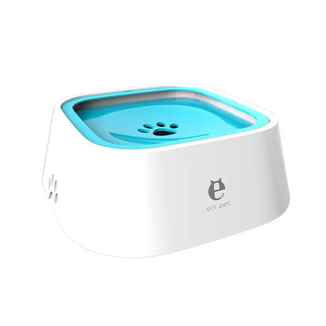 Funny Paws ELS Pet Anti-Spill Drinking Bowl - 1 L - Blue