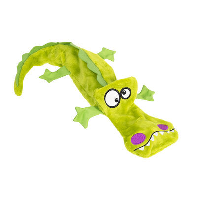 GiGwi Dog Crocodile Plush Toy w/ 4 Squeakers