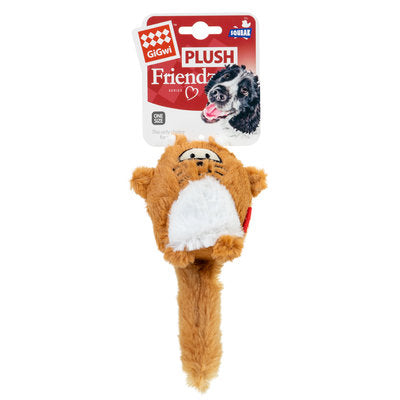 GiGwi Dog Fox Plush Toy w/ Squeaker