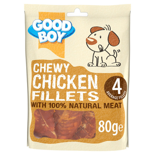 Goodboy Chewy Chicken Fillets - 80g
