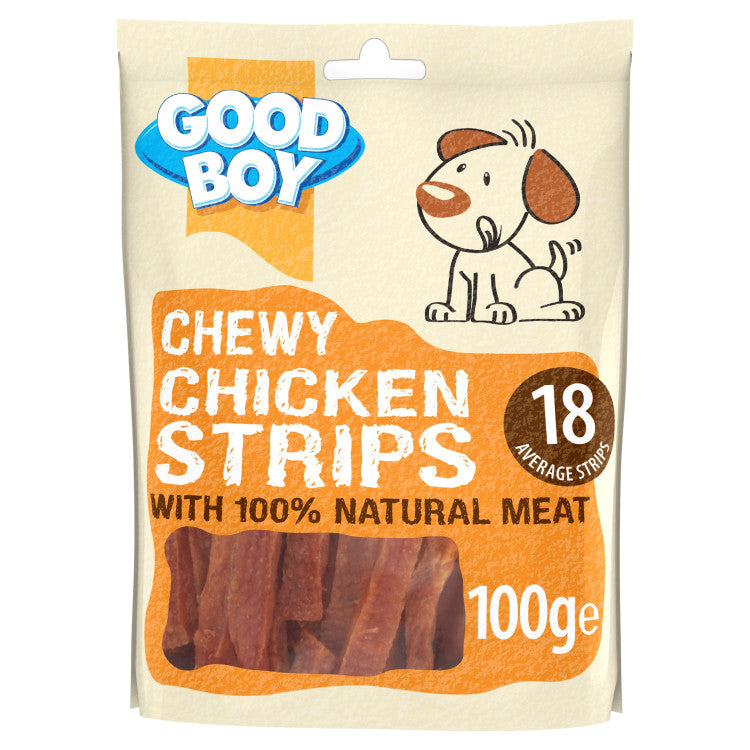 Goodboy Chewy Chicken Strips - 100g