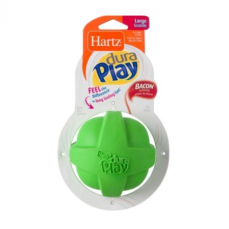 Hartz Dura Play Dog Toy Ball - Large - Assorted Colors