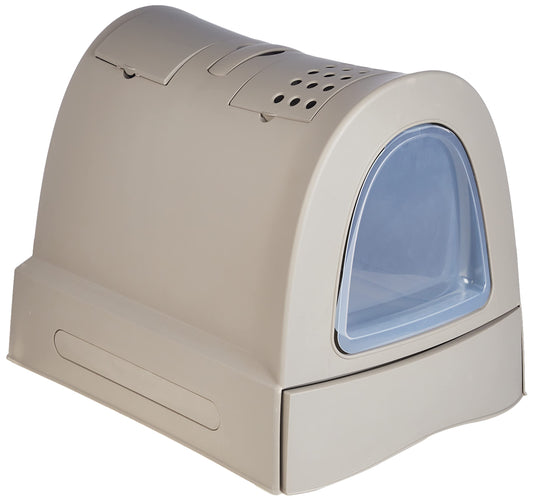 IMAC Zuma Closed Litter Box w/ Scoop - Beige