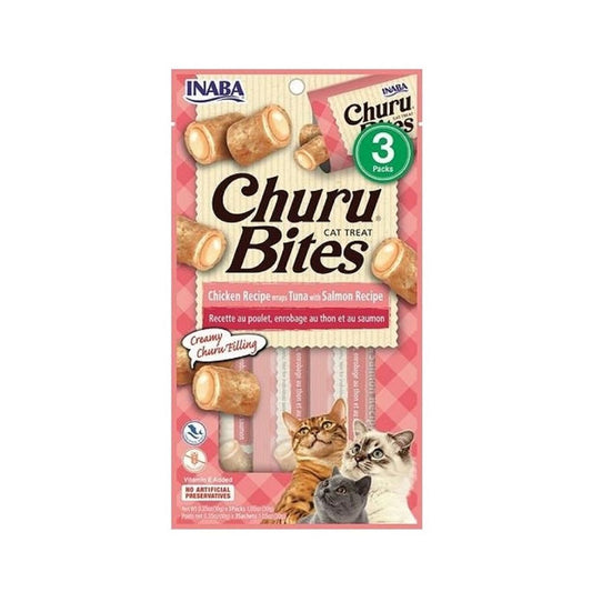 Inaba Churu Bites - Tuna W/ Salmon - 30 g