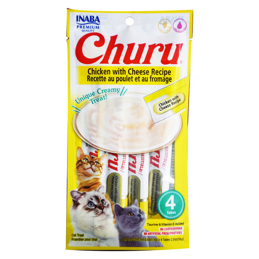 Inaba Churu Cat Chicken W/ Cheese Recipe - 56 g