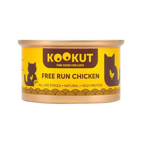 Kookut Cat Free Run Chicken Wet Food - 70g