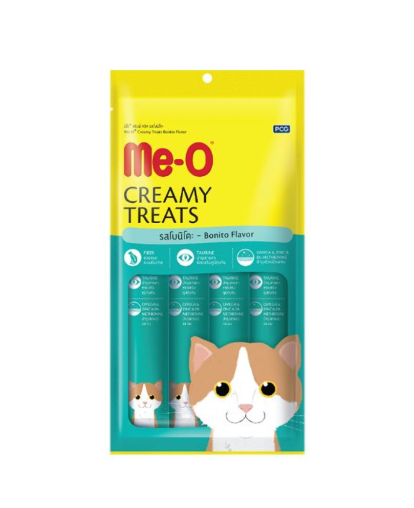 Me-O Creamy Cat Treats - Bonito