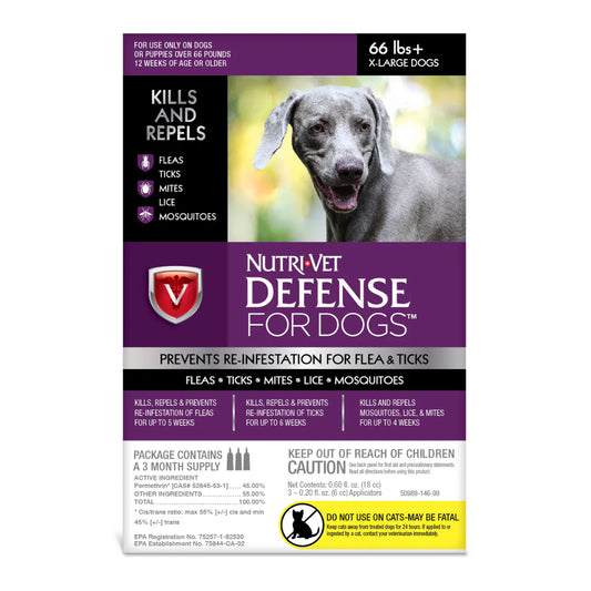Nutri-Vet Defense plus For X-Large Dogs - Over 66 lbs