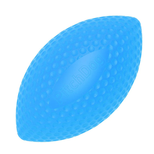 PitchDog Football Dog Toy - Blue
