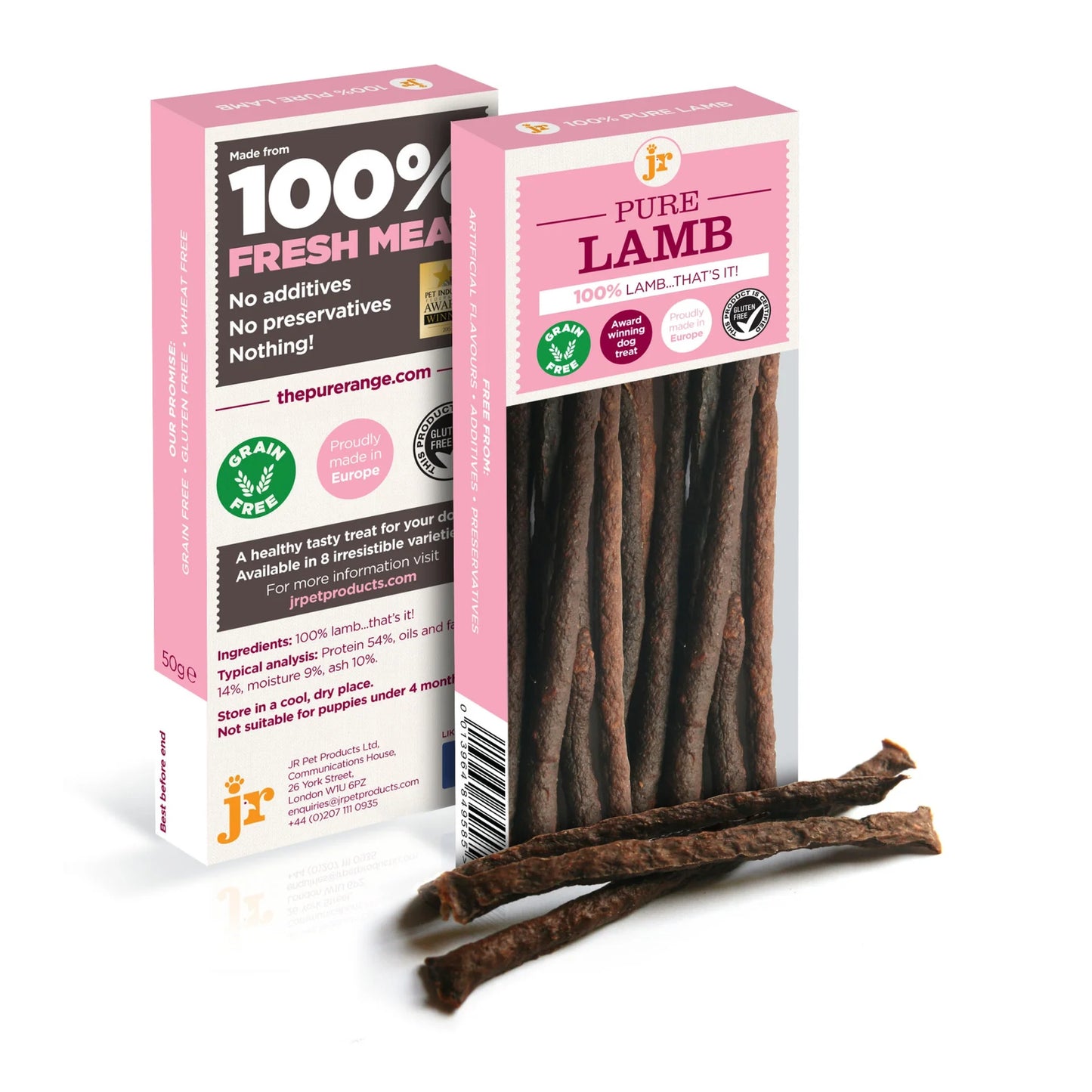 JR Pure Lamb Sticks 50 g