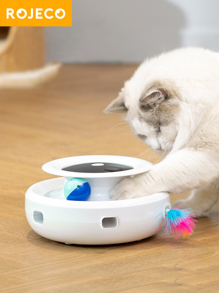 Rojeco 2 in 1 Interactive Cat Toy