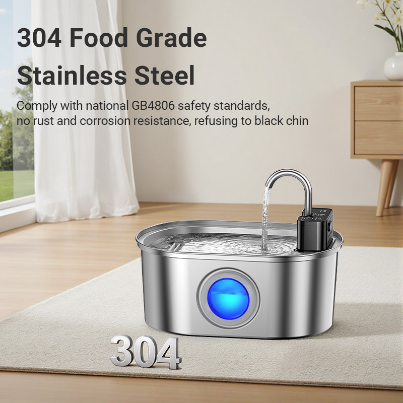 Rojeco 3.2L Wireless Pet Water Fountain