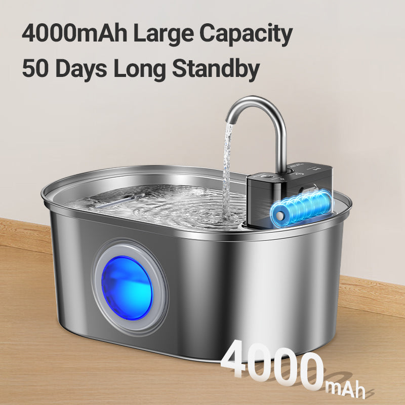 Rojeco 3.2L Wireless Pet Water Fountain