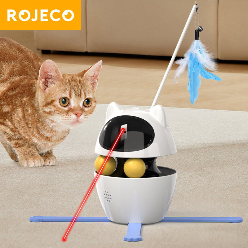 Rojeco 3 In 1 Interactive Cat Toy