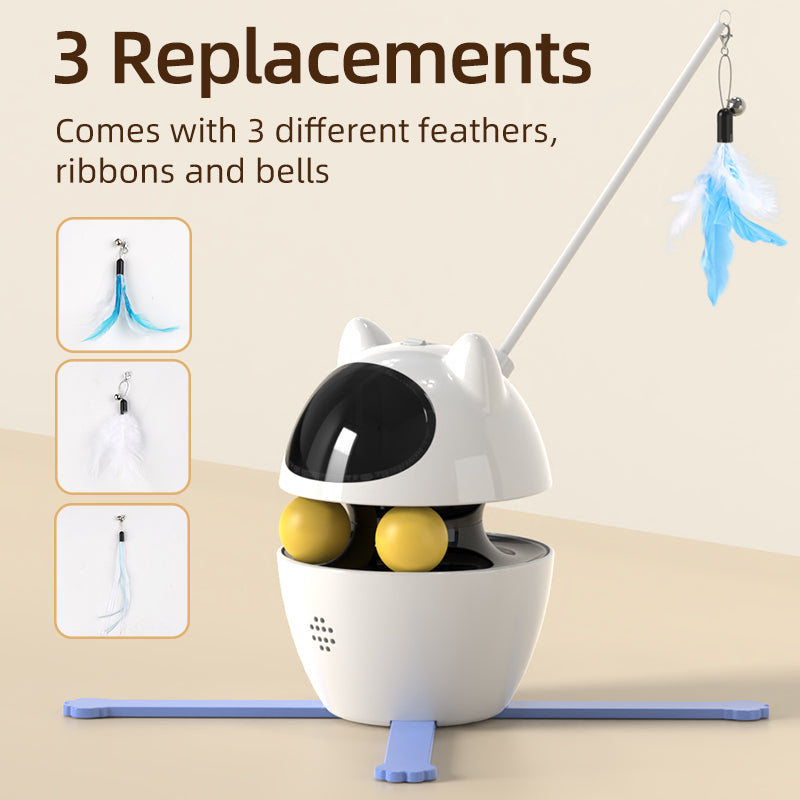 Rojeco 3 In 1 Interactive Cat Toy