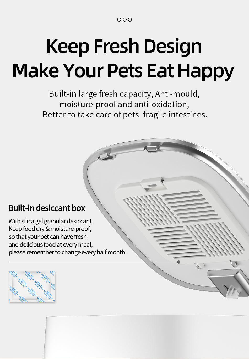 Rojeco 4L WIFI Automatic Pet Feeder - Single Bowl