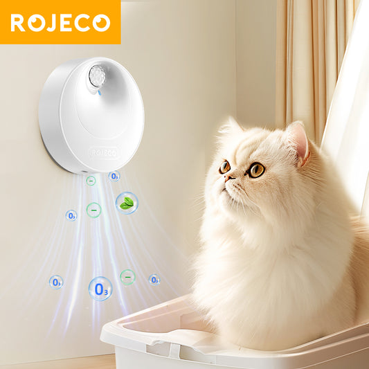 Rojeco Cat Litter Box Deodorizer - 4000mAh