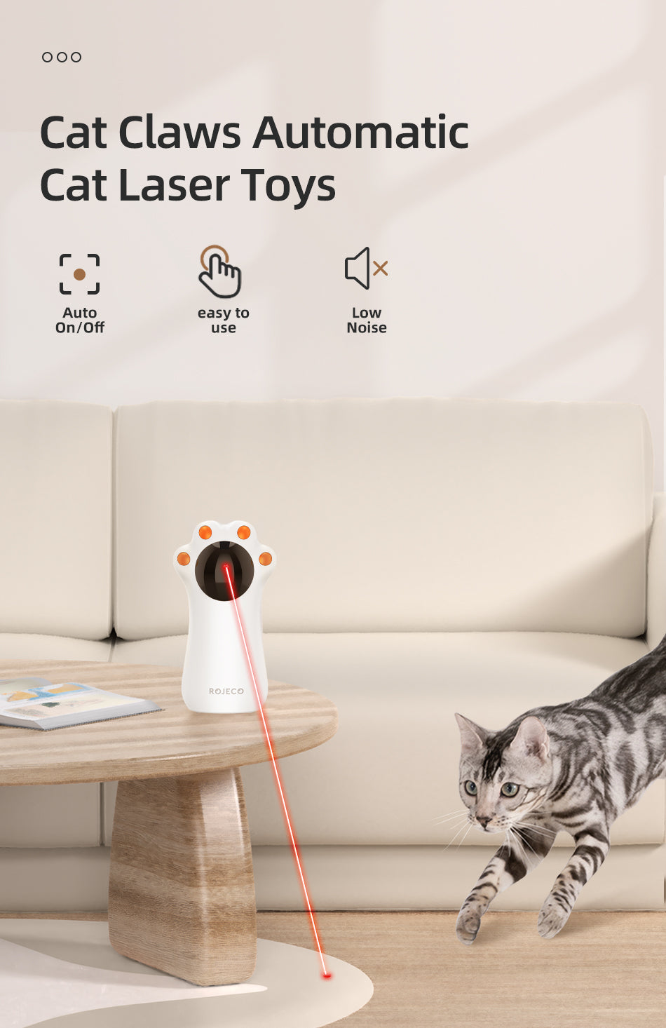 Rojeco Interactive Cat Toy