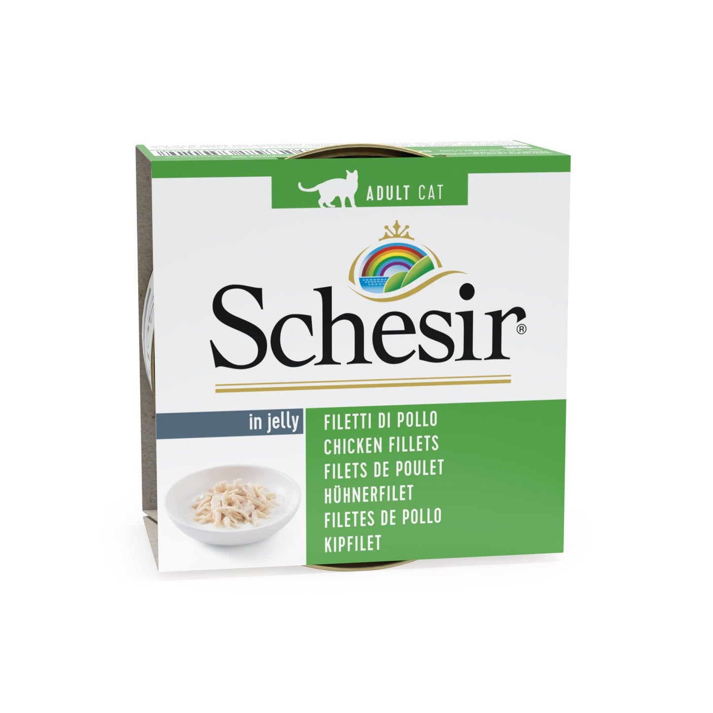 Schesir Chicken Wet Cat Food - 85g