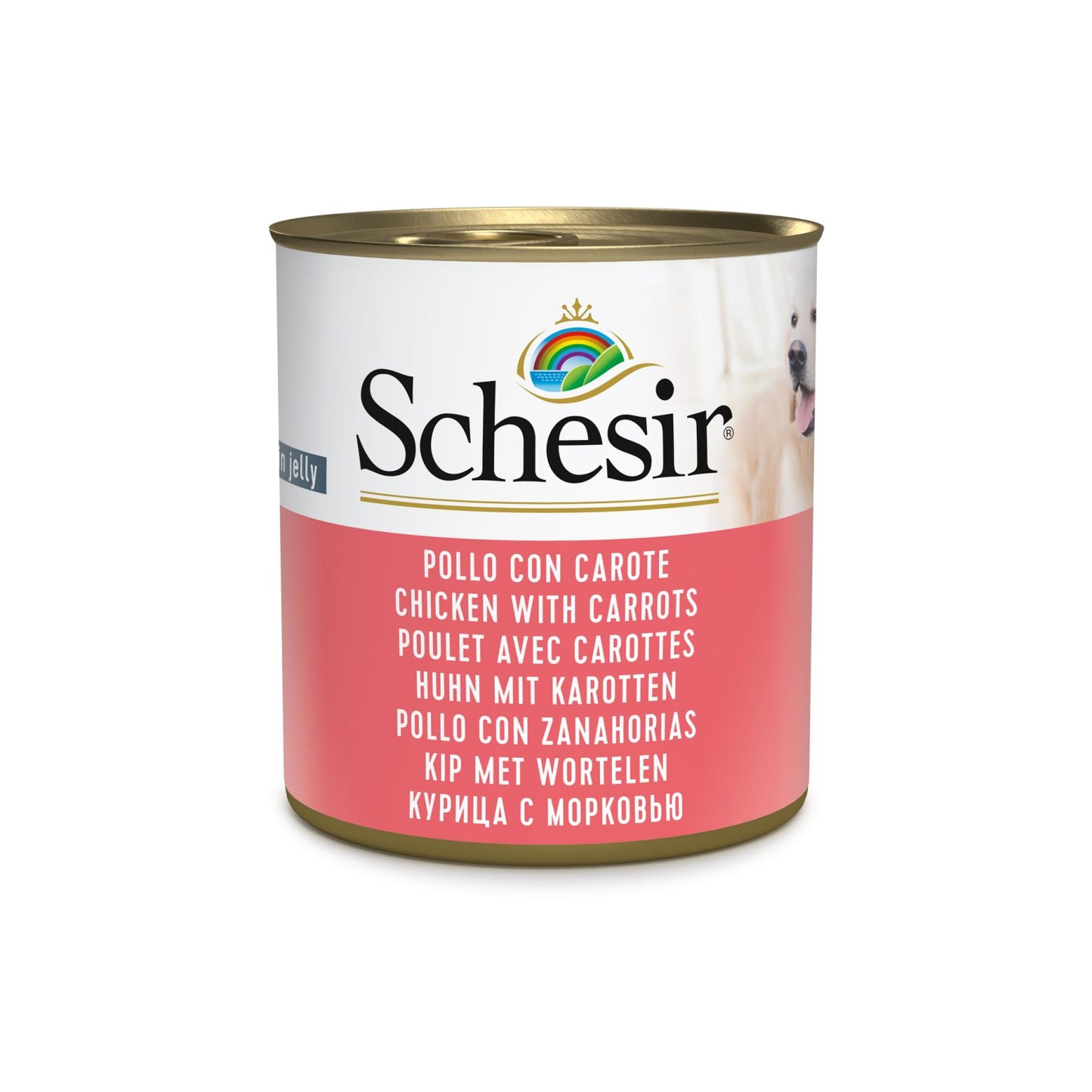 Schesir Chicken with Carrots Wet Dog Food - 285g