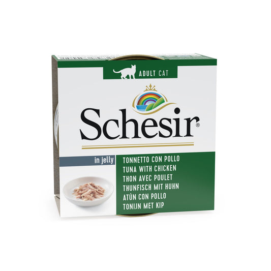 Schesir Tuna with Chicken Wet Cat Food - 85g