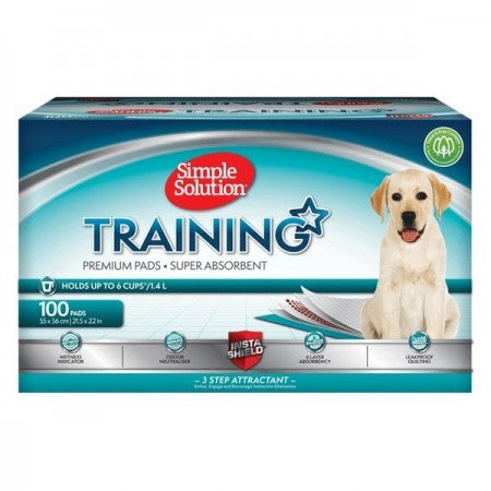 Simple Solution Dog Training Pads - 100 Pads