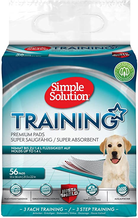 Simple Solution Dog Training Pads - 56 Pads